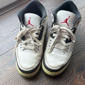 Air Jordan 3 White Cement Reimagined. Boys size 6Y